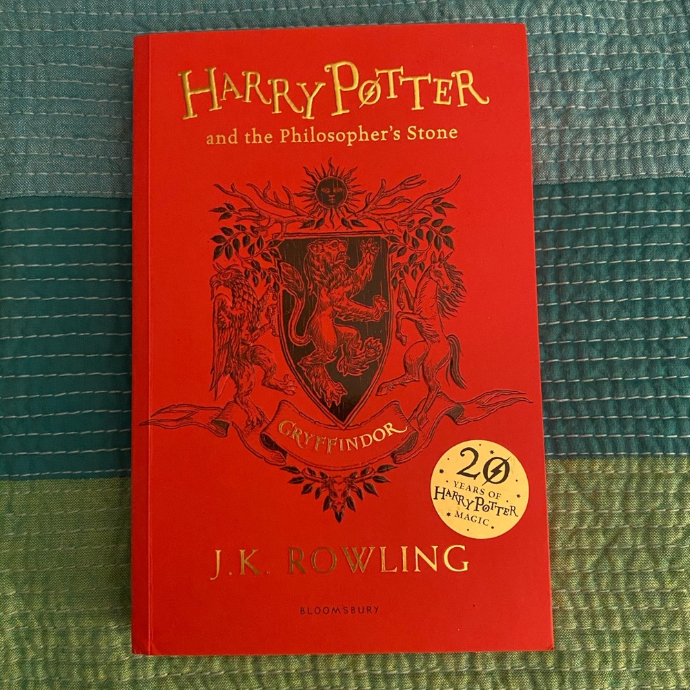 Harry Potter Sorcerer Stone 20th Anniv Gryffindor